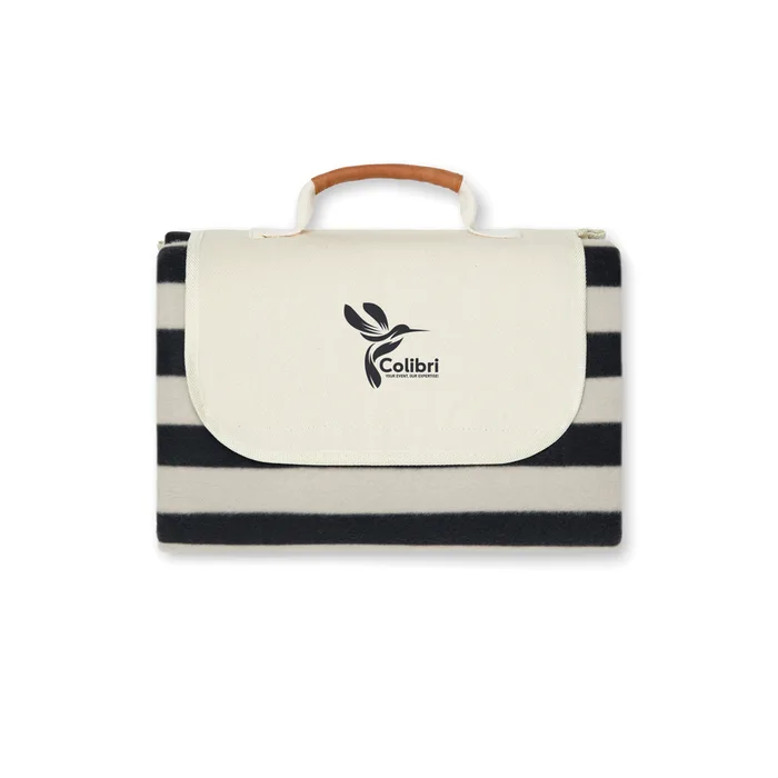 Manta picnic pequeña VINGA Alba GRS RPET personalizado con logo