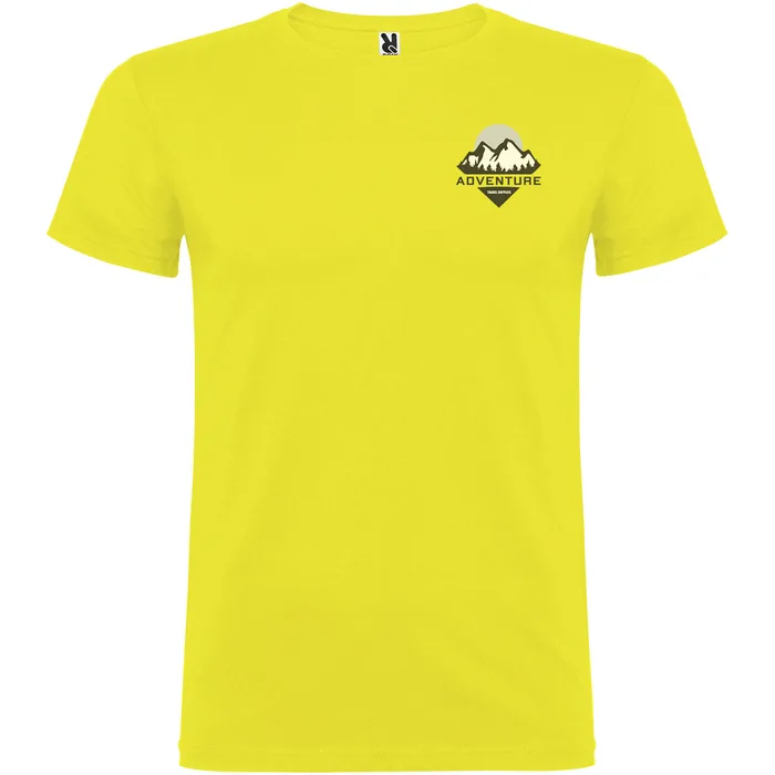 Camiseta de manga corta para hombre de 155 g/m² Beagle personalizado con logo