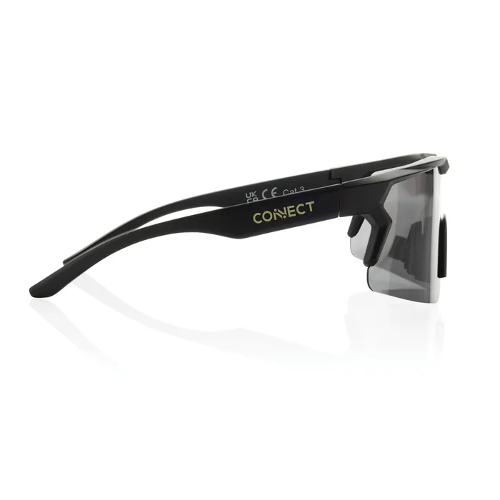 SproShield Gafas de sol deportivas con lentes polarizadas personalizado con logo