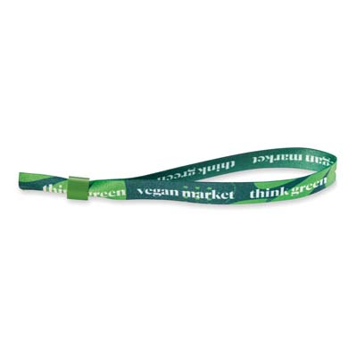 Pulseras de rPET con sublimación personalizado con logo