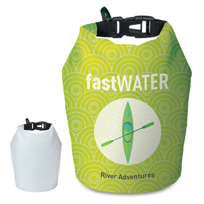 Bolsa resistente al agua PVC de 1,5L y diseño 360º personalizado con logo