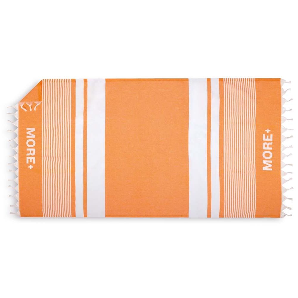Toalla hammam de algodón de 150 g/m² con tu logotipo personalizado con logo