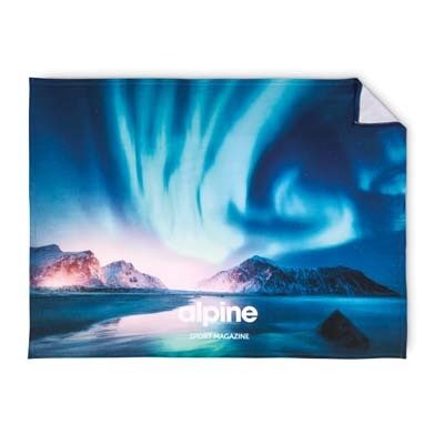 Manta polar a todo color (210 g/m²) personalizado con logo
