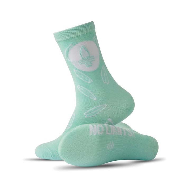 Calcetines jacquard de bambú con tu diseño. personalizado con logo
