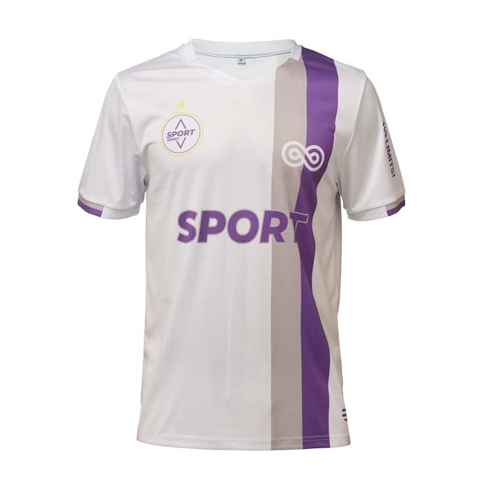 Kit deportivo premier con cuello en V personalizado con logo