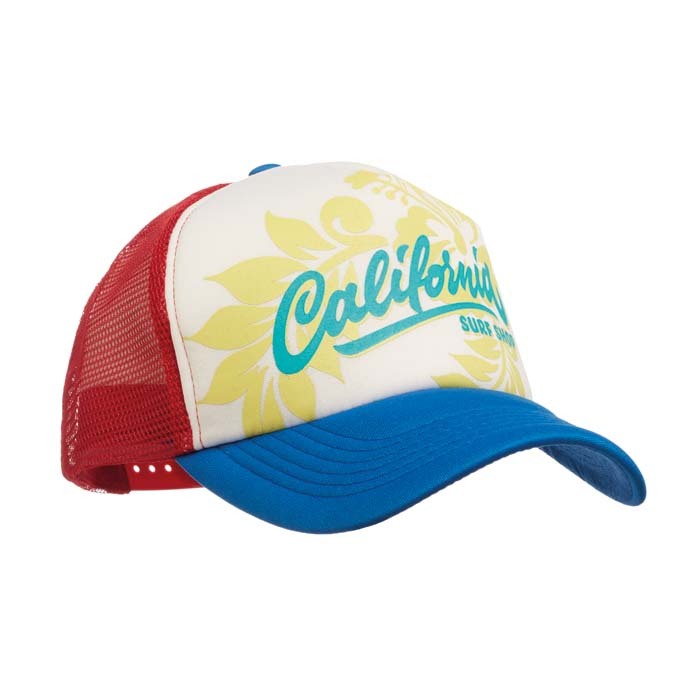 Gorra de rejilla de espuma de 5 paneles y perfil alto (9 cm). personalizado con logo