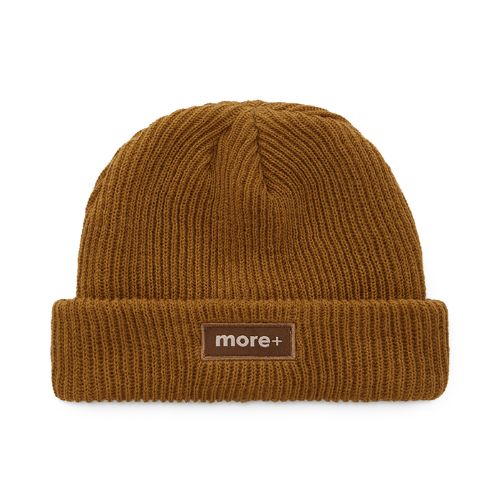 Gorro de pescador de doble capa acanalado en rPET con puño bajo. personalizado con logo
