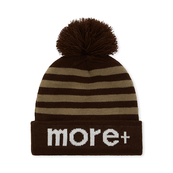 Gorro acrílico jacquard personalizado, con puño y borla. personalizado con logo