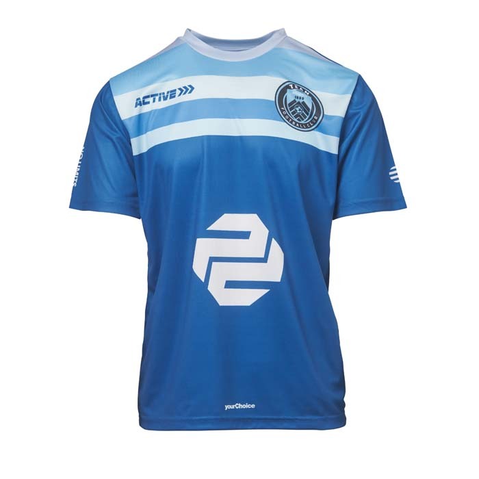 Malla de poliéster de cuello redondo 135 g personalizado con logo