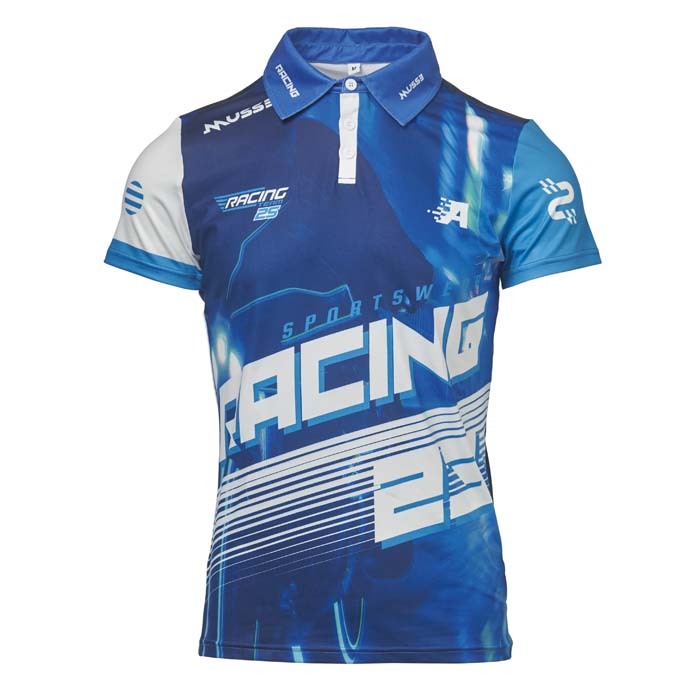 Polo elástico sublimado 180g personalizado con logo