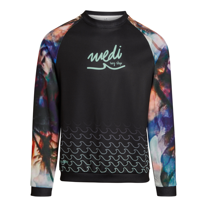 Sudadera raglán sublimada 280 g personalizado con logo