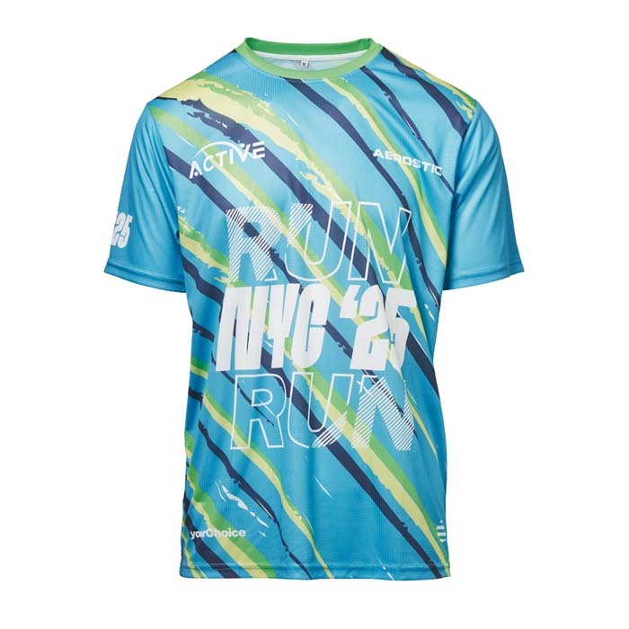 Camiseta ultraligera a cuadros 100g personalizado con logo