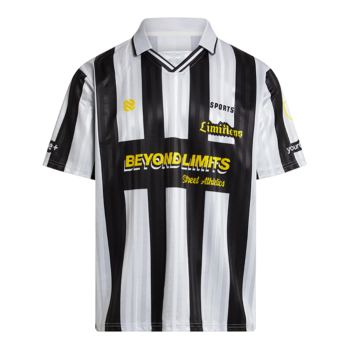 Jersey Premier Retro con cuello superpuesto, 165 g/m², unisex personalizado con logo