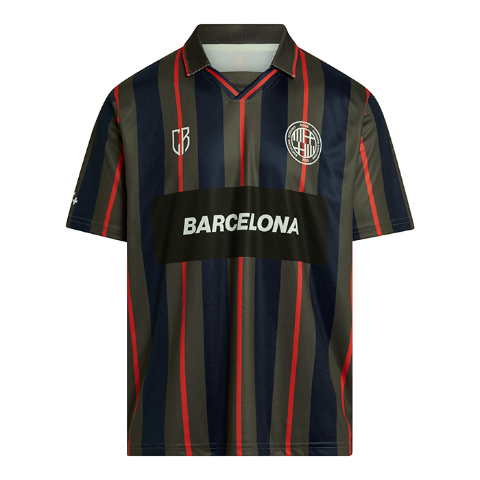 Jersey retro Premier con cuello superpuesto de 180 g/m² personalizado con logo
