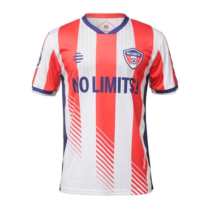 Kit deportivo premier con cuello de pico romo personalizado con logo