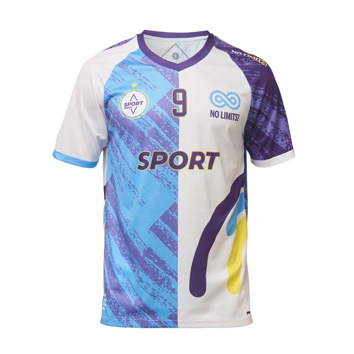 Kit deportivo Raglan V-Neck personalizado con logo