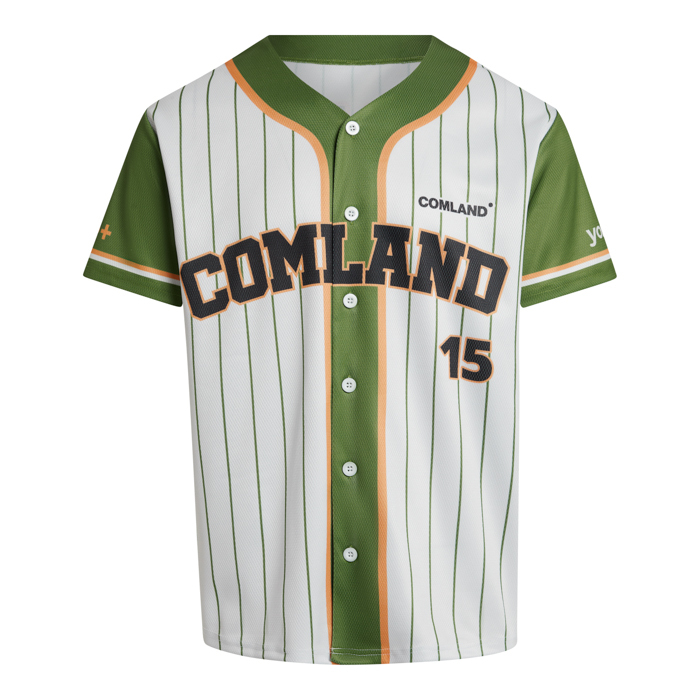 Camiseta de béisbol unisex sublimada 220gsm personalizado con logo