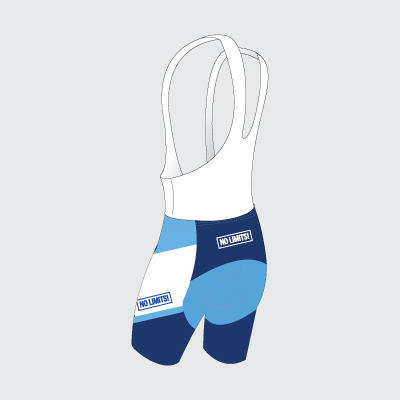 Culotte de ciclismo sublimado personalizado con logo