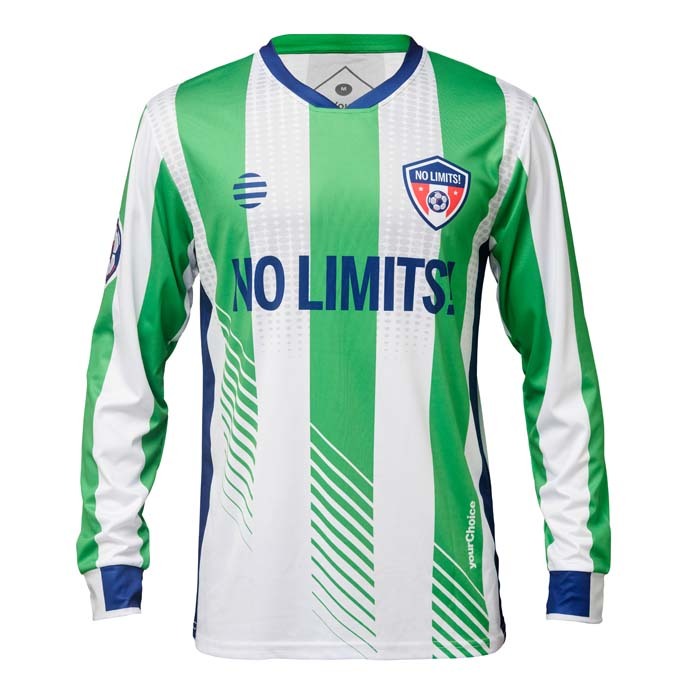 Jersey de cuello en V romo Premier personalizado con logo
