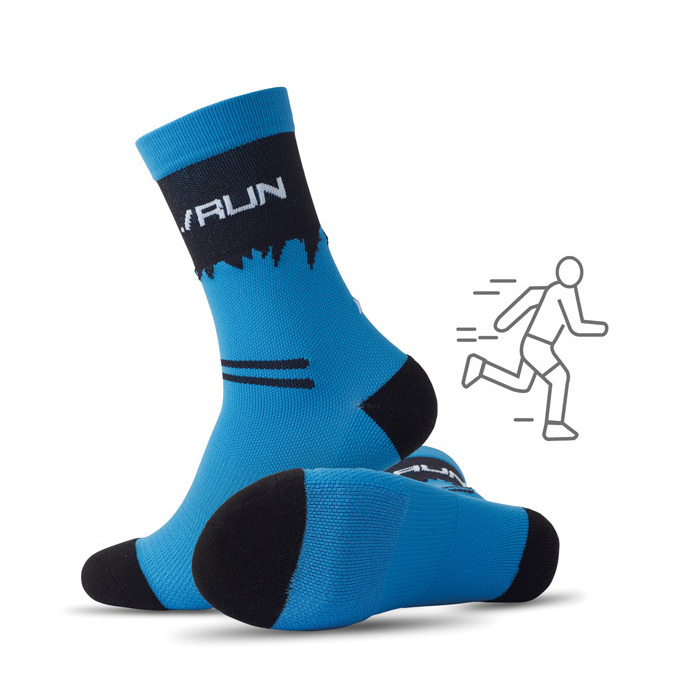 Calcetines de running con soporte para el arco. personalizado con logo