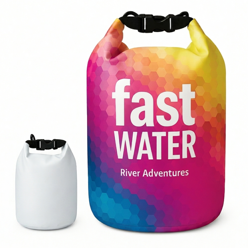 Bolsa impermeable de PVC duradera de 3,5 L con diseño de 360° personalizado con logo
