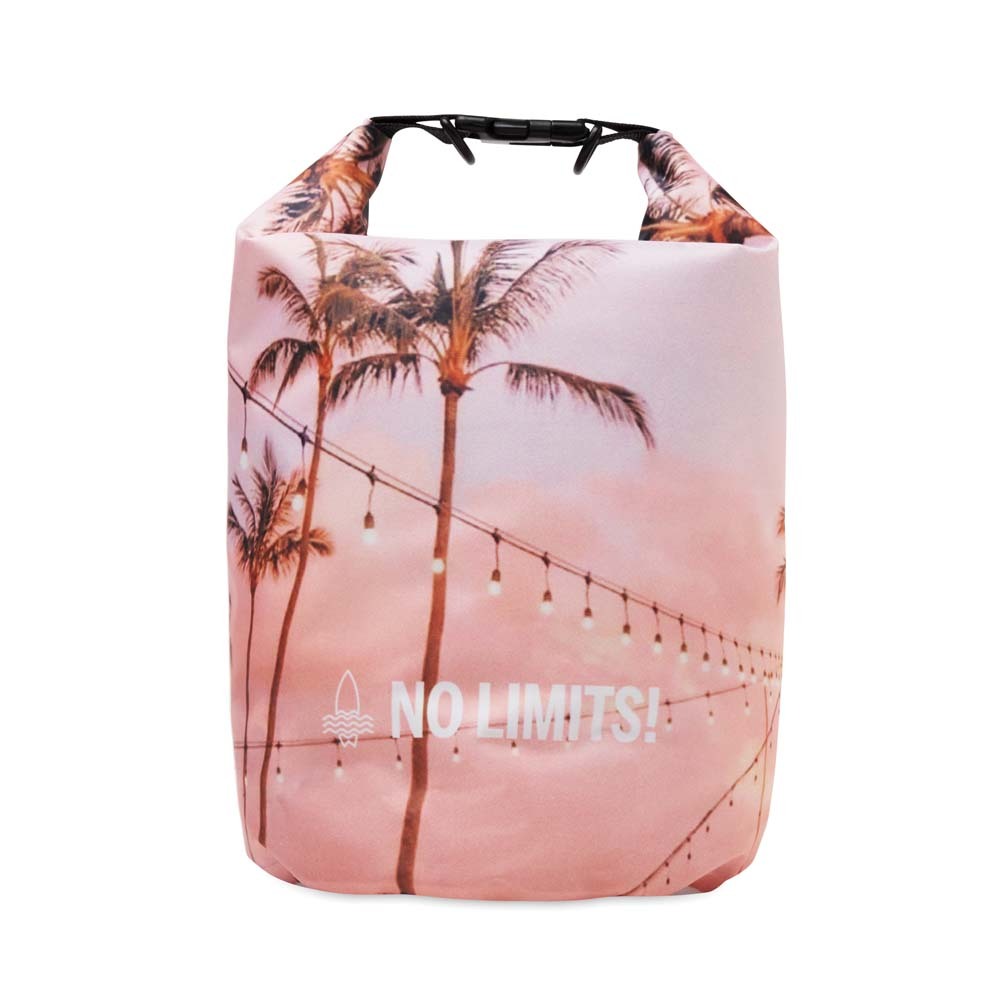 Bolsa impermeable RPET de 5 L con diseño de 360° personalizado con logo
