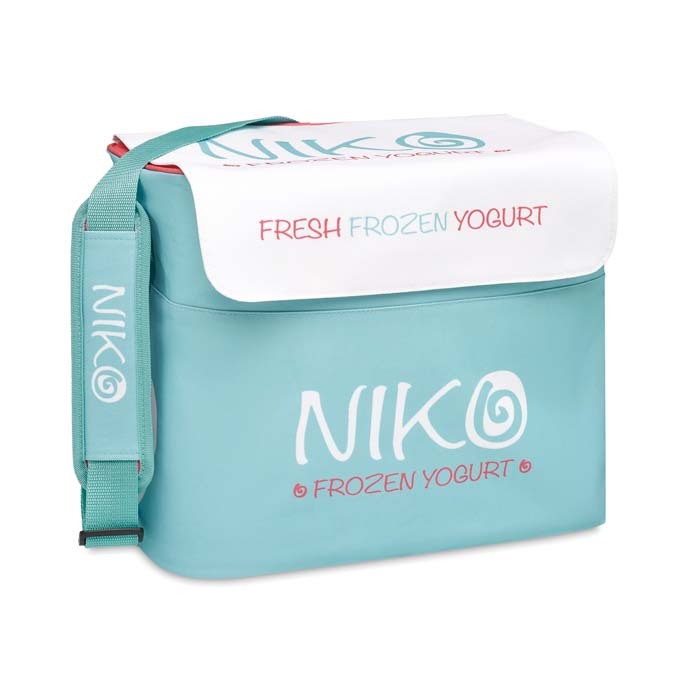 Bolsa grande de picnic y nevera con diseño a todo color. personalizado con logo