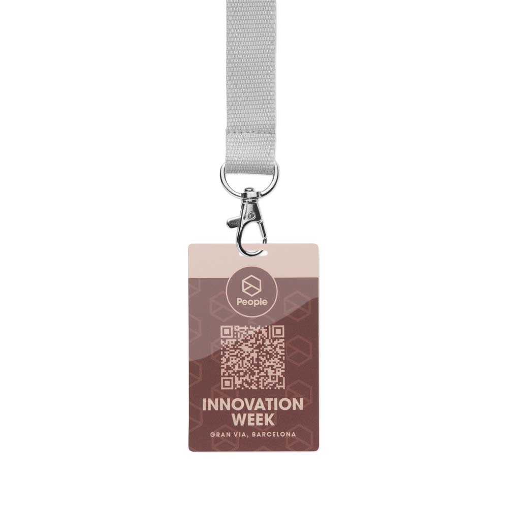 Tarjetas identificativas de PVC impresas y duraderas (86×54 mm) personalizado con logo