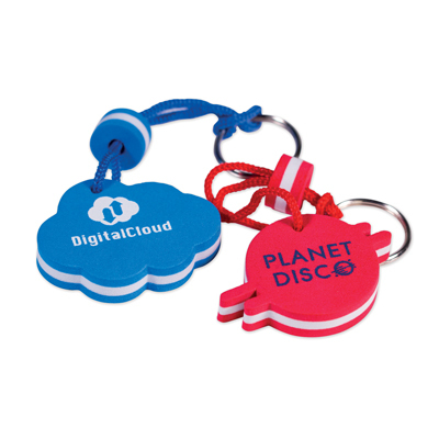 Llavero flotante de EVA personalizado con logo