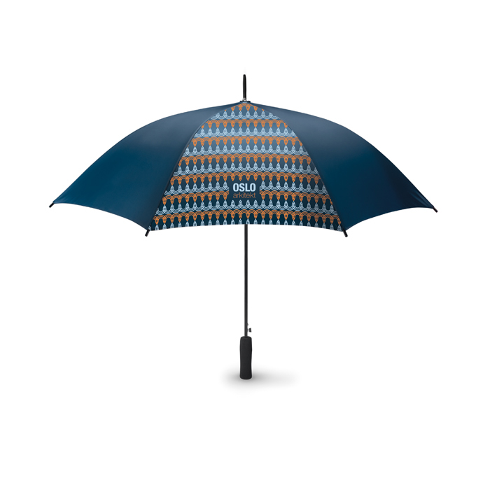 Paraguas de tormenta de apertura automática de diámetro 102cm/23″ con mango de EVA. personalizado con logo