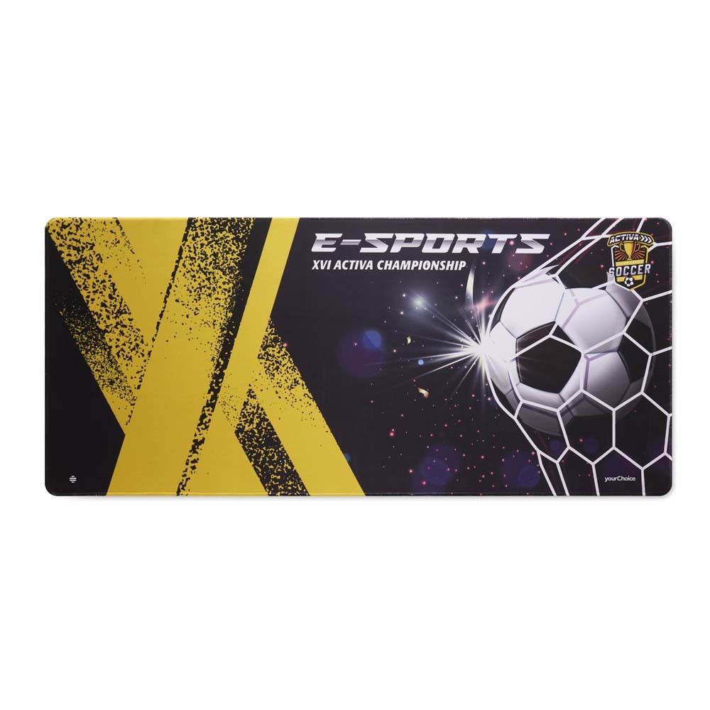 Alfombrilla gaming de escritorio grande para sublimación 90×40 cm x 3 mm personalizado con logo